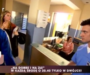 Pytanie na śniadanie. Mateusz Damięcki i Kamilla Baar na planie Na dobre i na złe