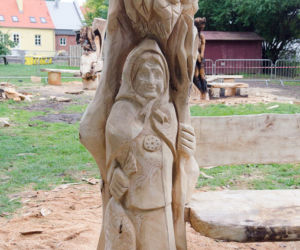 Te ławki robią wrażenie! Nowa atrakcja w Węgorzewie [ZDJĘCIA]