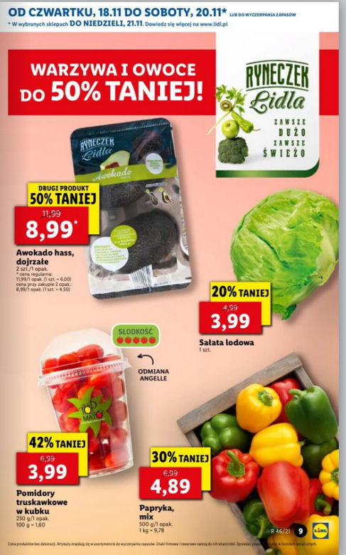 Promocje w Lidlu na weekend