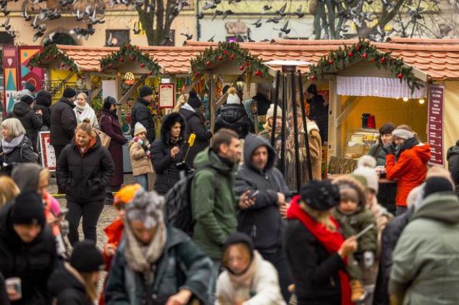 Kiermasz Bożonarodzeniowy na Małym Rynku w Krakowie