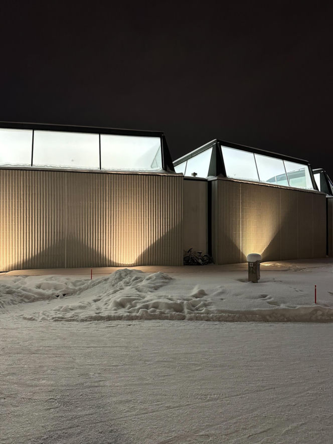 Rovaniemi w Finlandii. Wioska Świętego Mikołaja