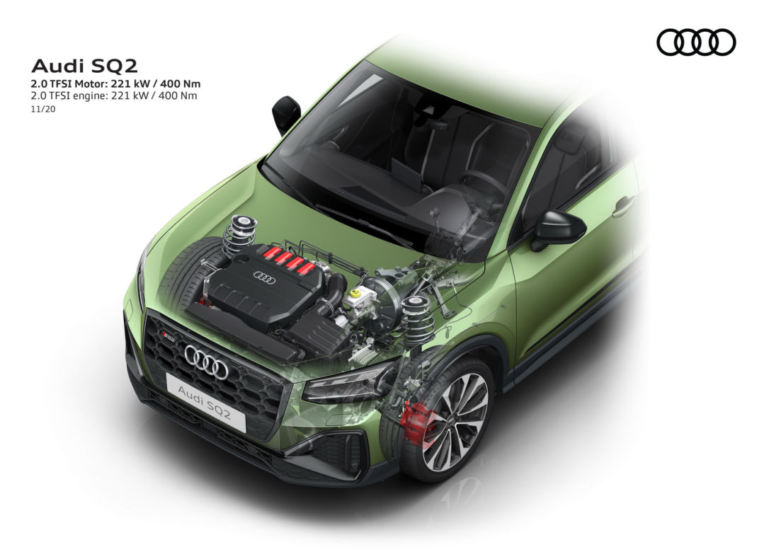 Audi SQ2 lifting 2021