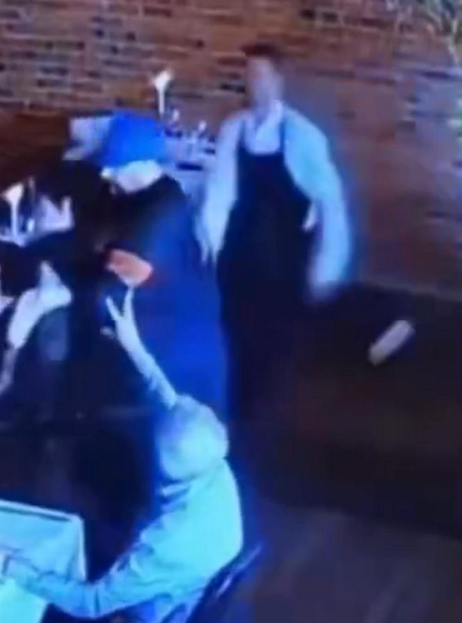 Chciał zabić żonę w restauracji! Kelner bohaterem
