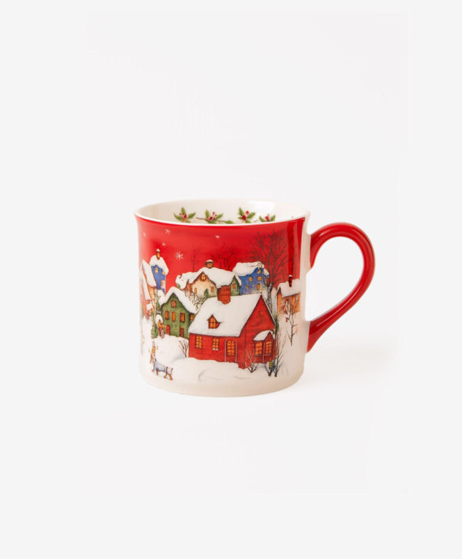 Naczynia z motywem świąteczym