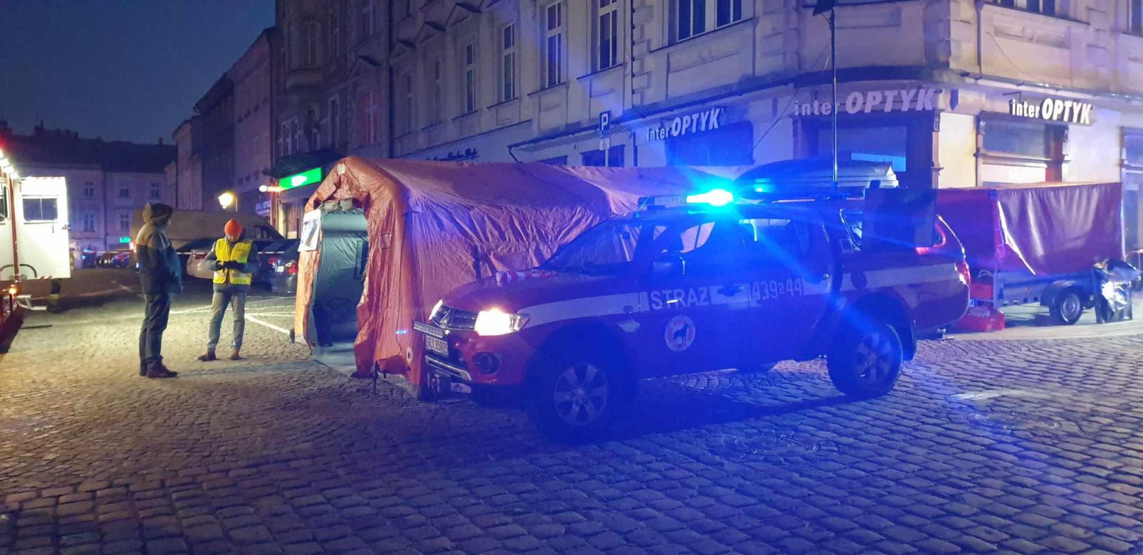 Runęła stara kamienica w centrum Cieszyna! Ewakuowano mieszkańców 