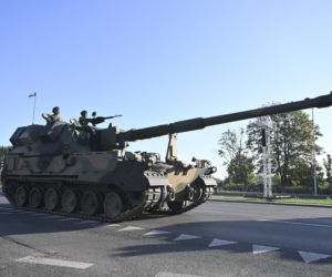 Próba generalna defilady wojskowej w Warszawie
