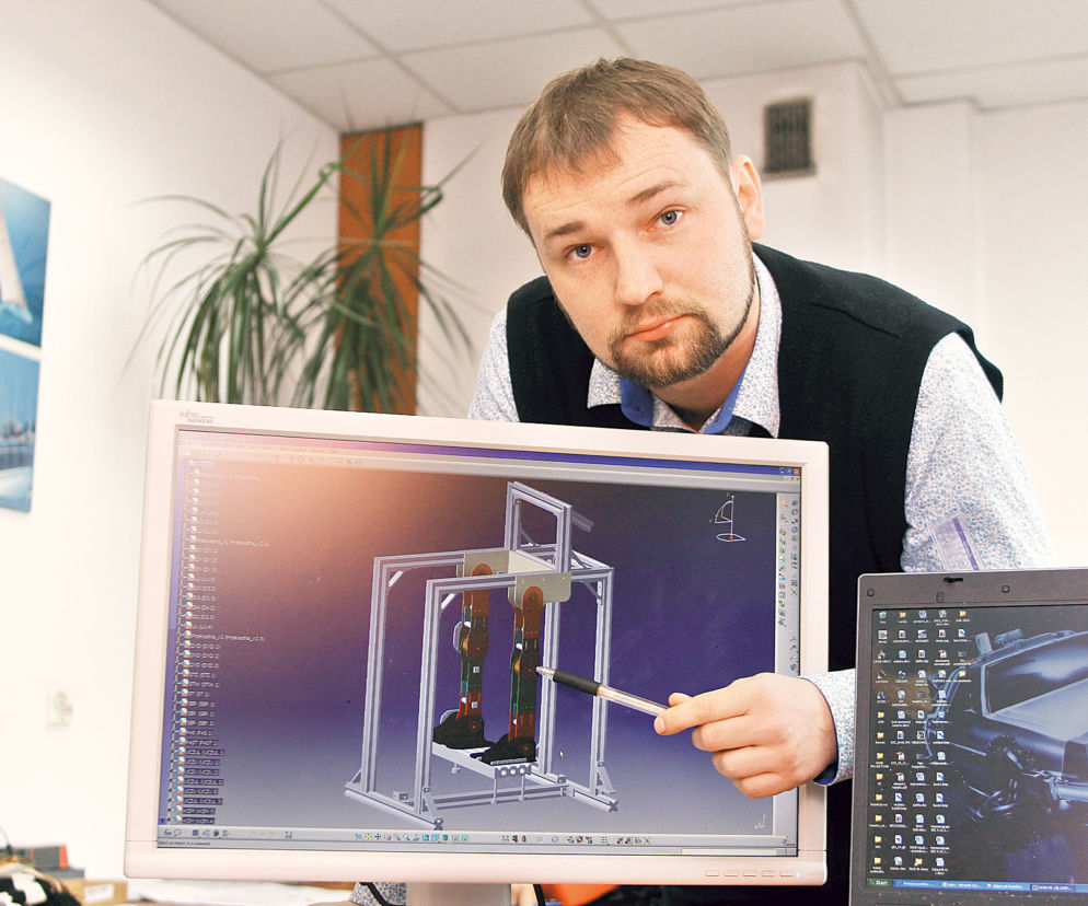 Zbudował robota żeby leczyć dzieci
