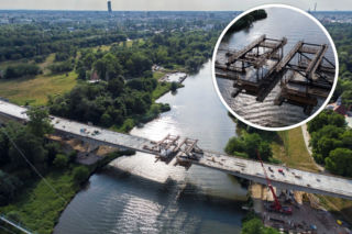 Aleja Wielkiej Wyspy. Tak powstaje most nad Odrą. Wkrótce połączą dwa brzegi 