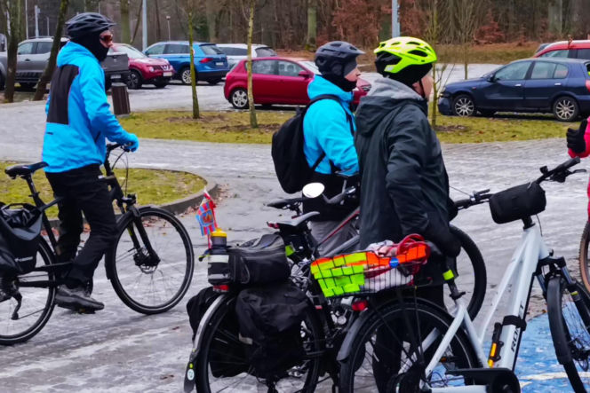Noworoczny rajd rowerowy