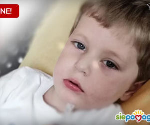 Mały Antoś chce mieć normalne dzieciństwo