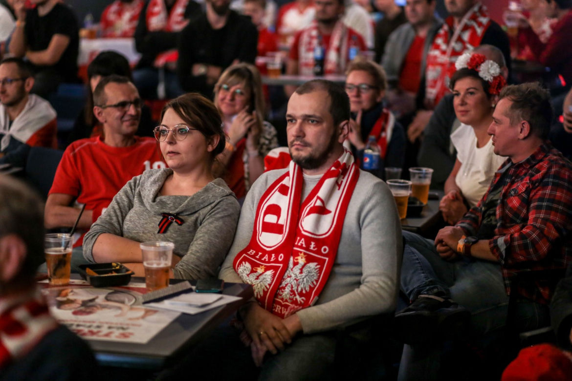 Polska - Arabia Saudyjska w strefie kibica na Stadionie Śląskim
