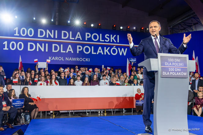 Prezydeny Nawrocki w Mińsku Mazowieckim