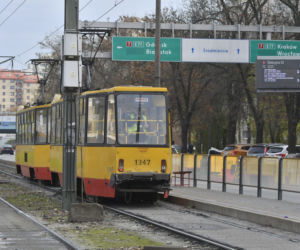 Wypadek tramwajowy przy ul.Elekcyjnej w Warszawie