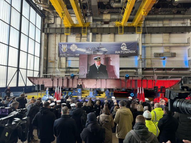 Budowa Ratownika ruszyła na dobre. Nowoczesny okręt wzmocni Marynarkę Wojenną