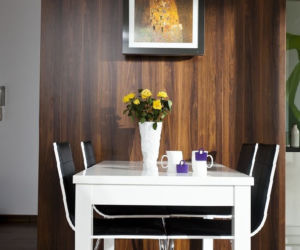 Salon z otwartą kuchnią
