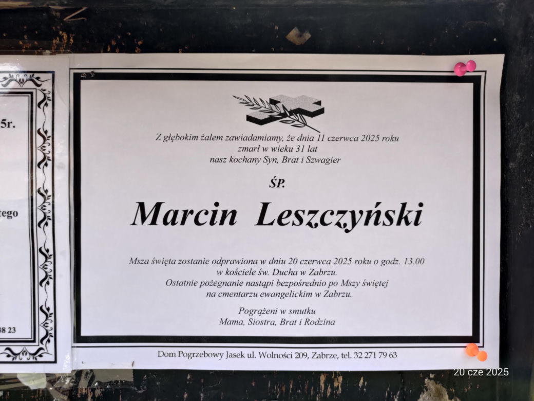 Pogrzeb Marcina Leszczyńskiego z "True Love". Tak rodzina i przyjaciele pożegnali 31-latka