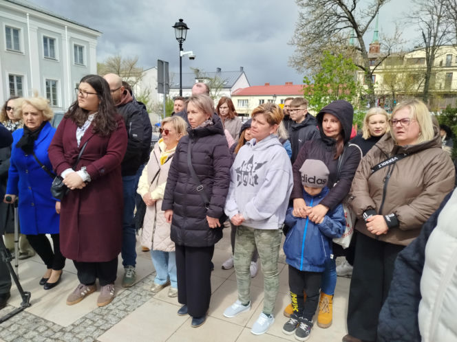 Siedlczanie uczcili minutą ciszy pamięć o zmarłym pośle Łukaszu Litewce