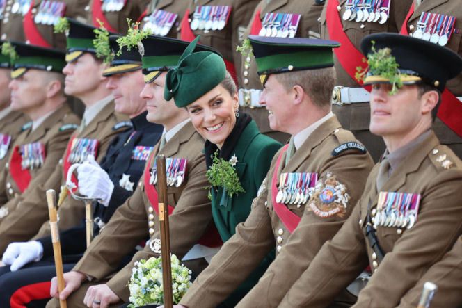 Księżna Kate cała w zieleni na Dniu Świętego Patryka! Dobrze wyglądała?