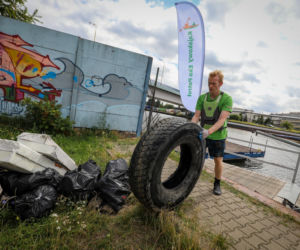Wielkie sprzątanie brzegów Parnicy