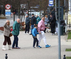 Misiek Koterski spędza Wielkanoc z rodziną w Sopocie