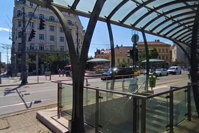 Budapeszt z okien tramwaju