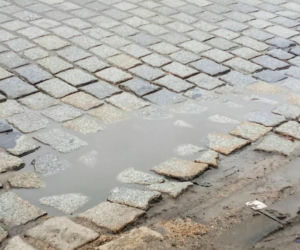 Ulica Cukrowa w Szczecinie to prawdziwy koszmar kierowców