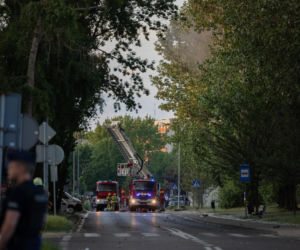 Wielki pożar w Płocku (1.06.2026)