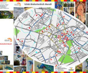 Szlak białostockich murali oficjalnie otwarty. Jest nawet mapka
