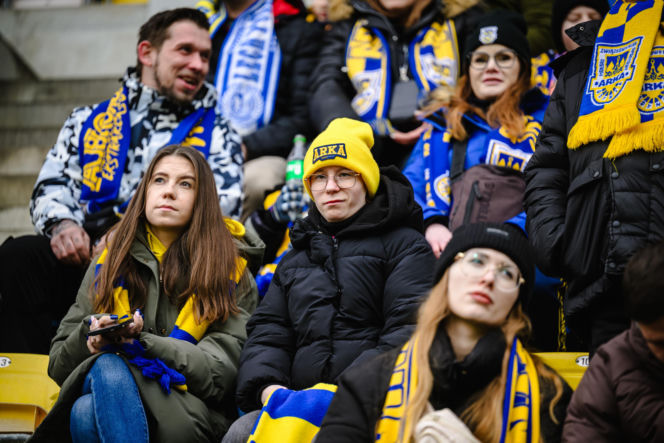 Arka Gdynia - GKS Katowice: Zdjęcia kibiców z meczu 22. kolejki PKO BP Ekstraklasy