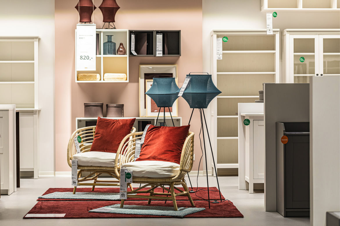 Sklep IKEA w Szczecinie przed otwarciem
