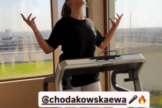 Alicja Szemplińska trenuje z Chodakowską