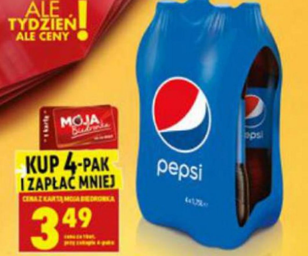 Duża Pepsi 3,49 zł