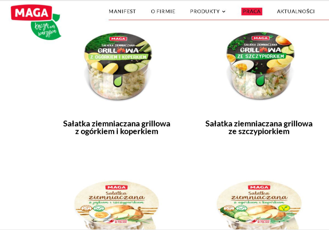 Firma Maga Foods w Dawidach