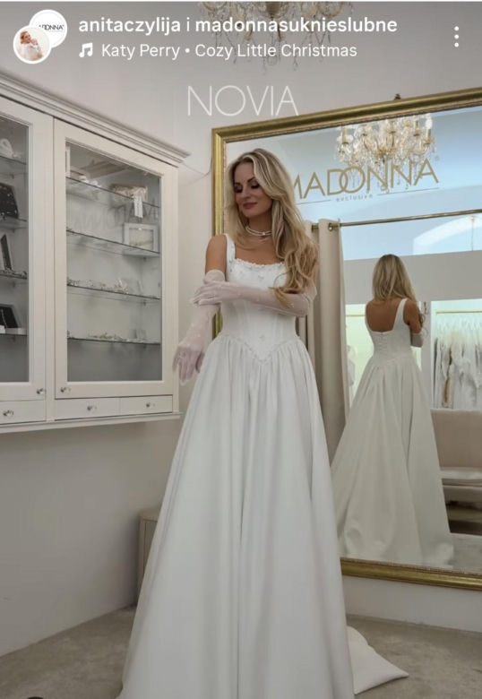Ślub Anity i Adriana ze "ŚOPW" tuż-tuż. Panna młoda pokazała suknie ślubne