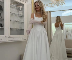 Ślub Anity i Adriana ze ŚOPW tuż-tuż. Panna młoda pokazała suknie ślubne