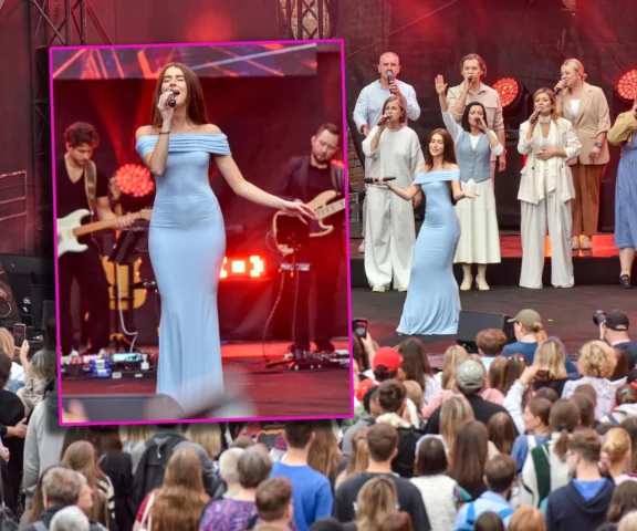 Roksana Węgiel zaśpiewała na chrześcijańskim festiwalu