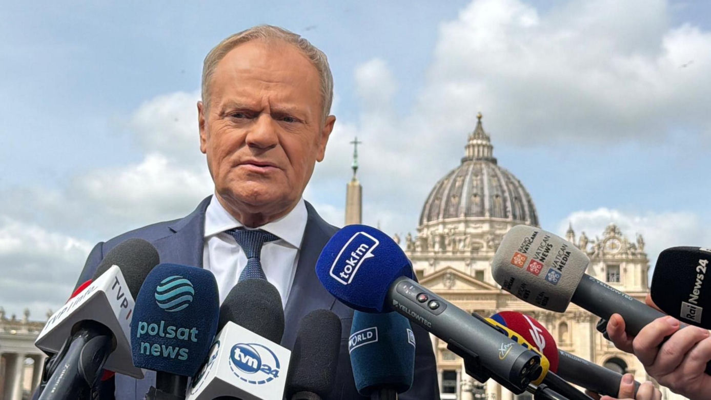 Donald Tusk u papieża Leona XIV