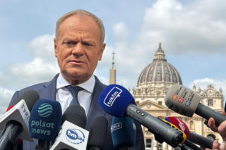 Donald Tusk u papieża Leona XIV