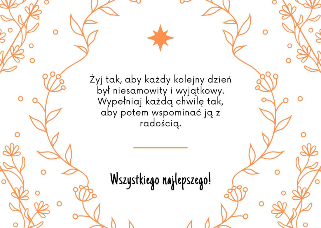 Piękne kartki z życzeniami imieninowymi. Śliczne wzory do wysłania