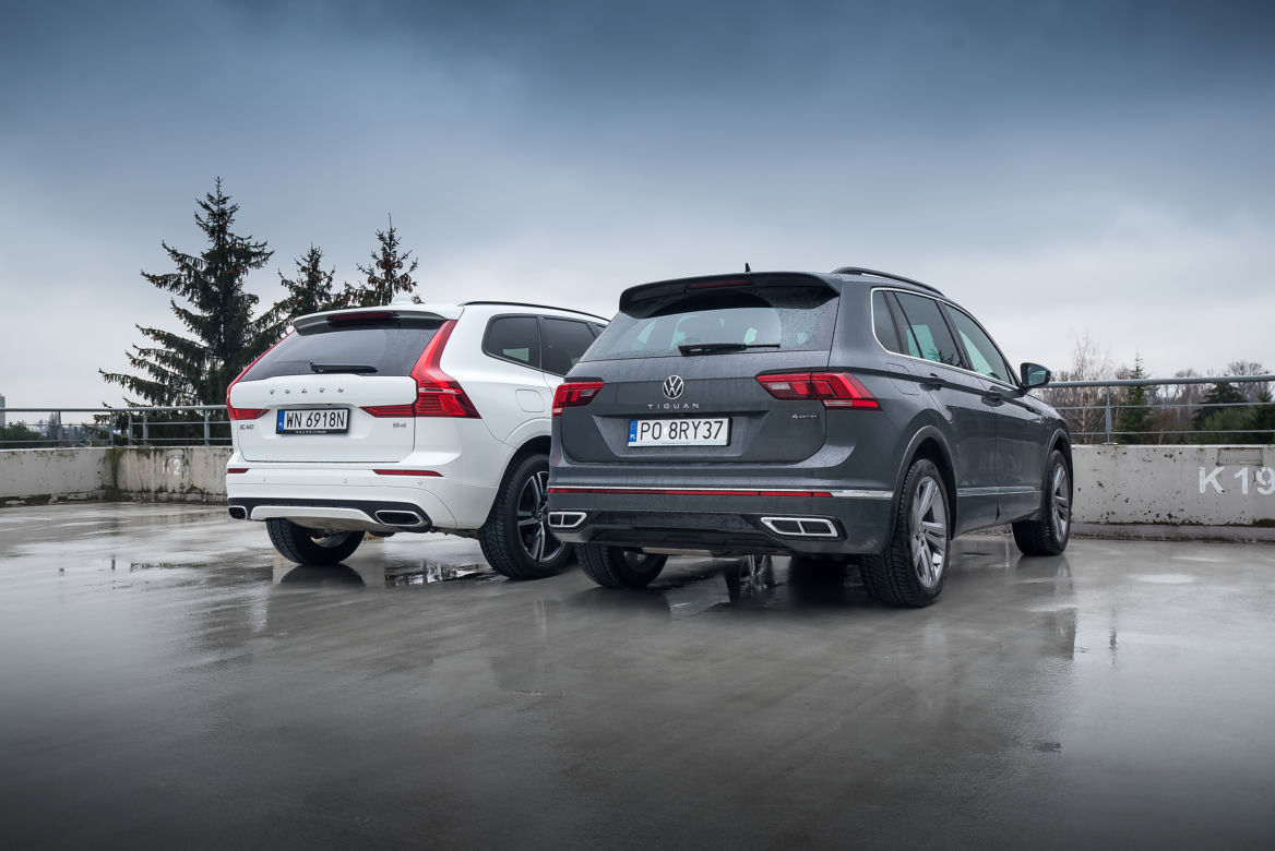 Volkswagen Tiguan vs. Volvo XC60