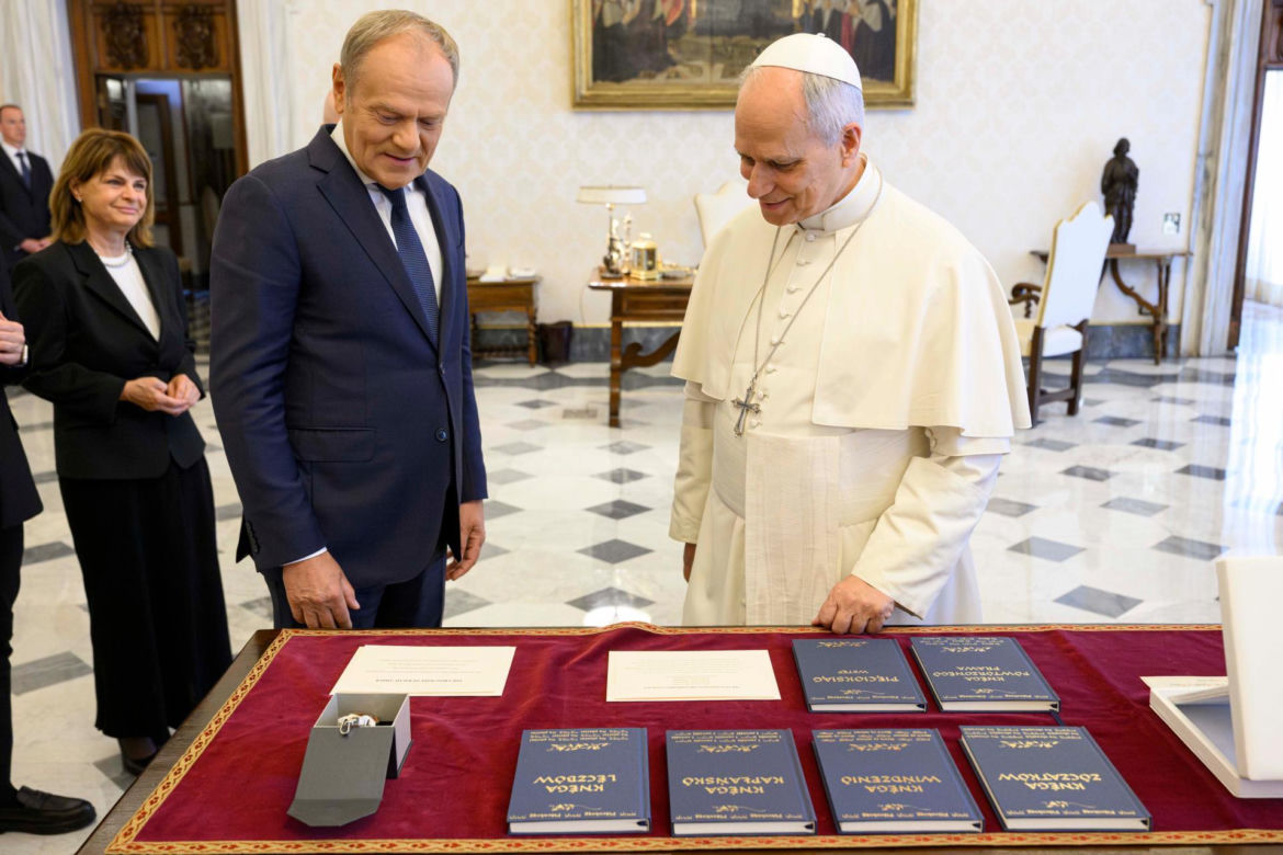 Donald Tusk u papieża Leona XIV