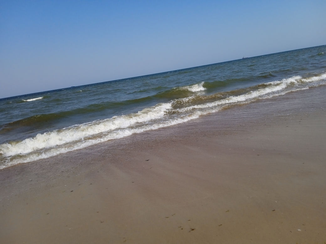 Mieszkańcy korzystają ze słonecznej pogody. Na plaży w Jelitkowie widać już pierwszych spacerowiczów!
