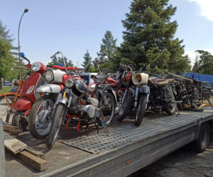 21 kradzionych motocykli