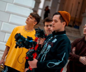 Ronnie Ferrari - zdjęcia z planu teledysku piosenki Szatan