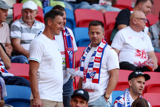 Górnik Zabrze - Ferencvaros: Zdjęcia kibiców z meczu 3. rundy eliminacji Ligi Europy