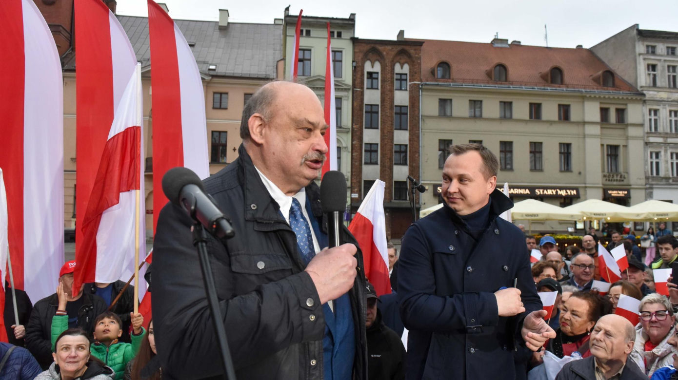 Karol Nawrocki przyjechał do Torunia. Fotorelacja ze spotkania