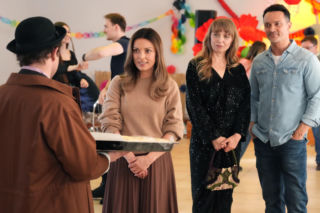 Odcinek 3393 Barwy szczęścia: Katarzyna Glinka (Kasia), Agata Pruchniewska (Szymańska), Rafał Cieszyński (Mariusz)
