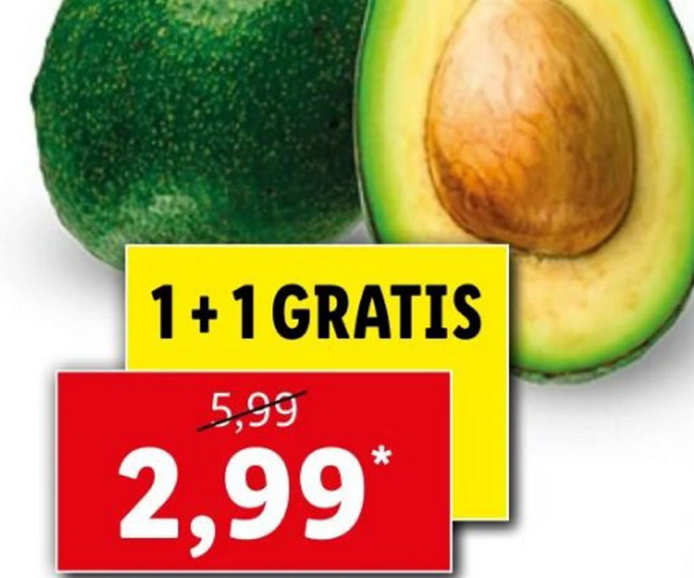 awokado 1+1 gratis