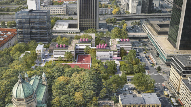 Koncepcja Kwartału społeczno-kulturalnego Emilii Plater 29-31