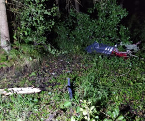 Katastrofa lotnicza na Warmii i Mazurach. Są dwie ofiary śmiertelne [FOTO]